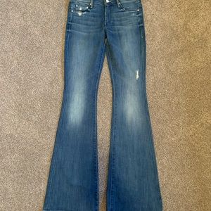MOTHER Jeans by Anthropologie The Cruiser Flare Denim
